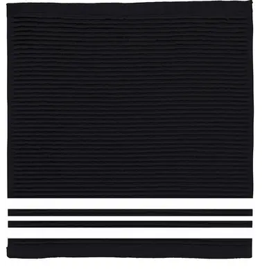 Prix Cassé Torchon DDDDD Provence Black 30 x 30 cm (4 Pièces)